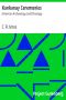 [Gutenberg 37741] • Kankanay Ceremonies / (American Archaeology and Ethnology)